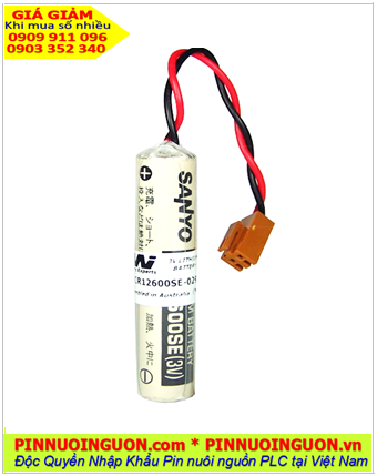 Pin GE Fanuc IC697ACC701 (Zắc JEA); Pin nuôi nguồn GE Fanuc IC697ACC701 lithium 3v 1500mAh chính hãng_Xuất xứ Nhật